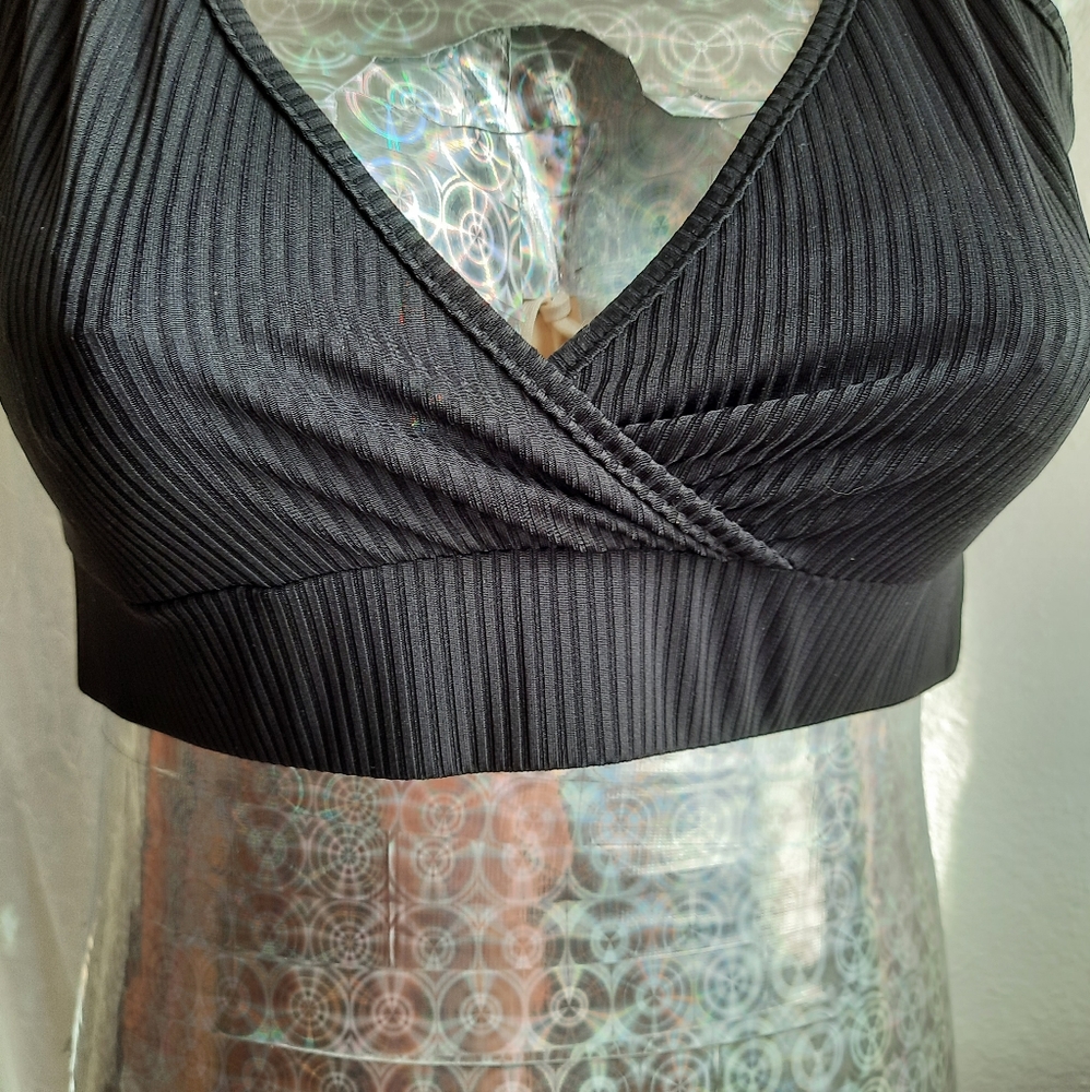 Rosegal Flirty Appliqué Razor Back Bralette 1X - Picture 4 of 11